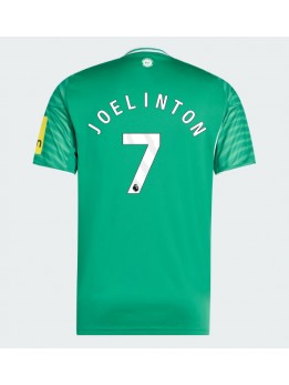 Newcastle United Joelinton #7 Replika Borta Kläder 2025-26 Kortärmad